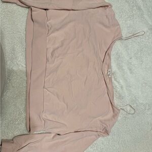 Garage Light Pink Long Sleeve Top